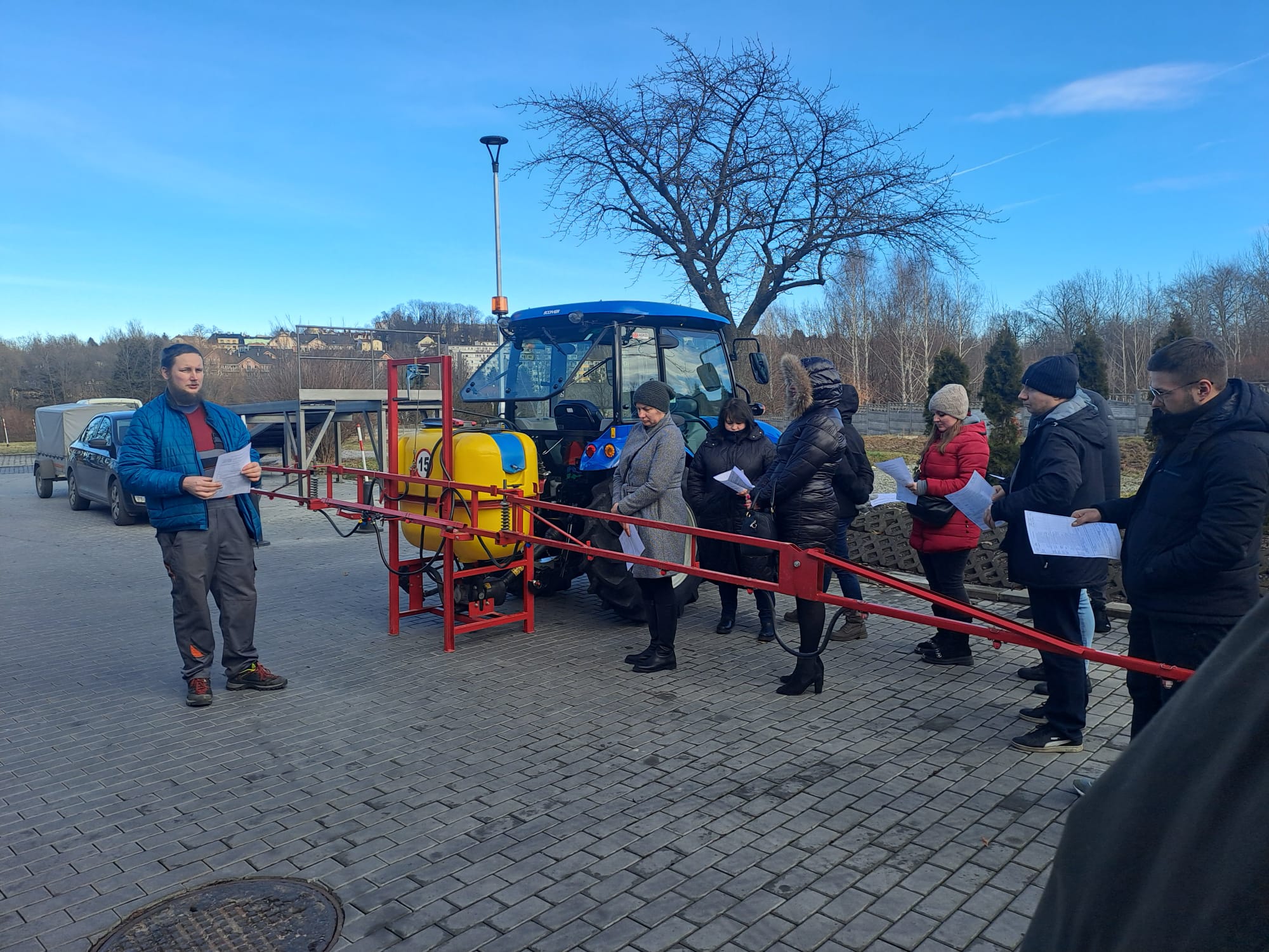 Stosowanie środków ochrony roślin sprzętem naziemnym