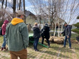 wyjazd studyjny szkółka krzewów i drzew ozdobnych Ustroniu